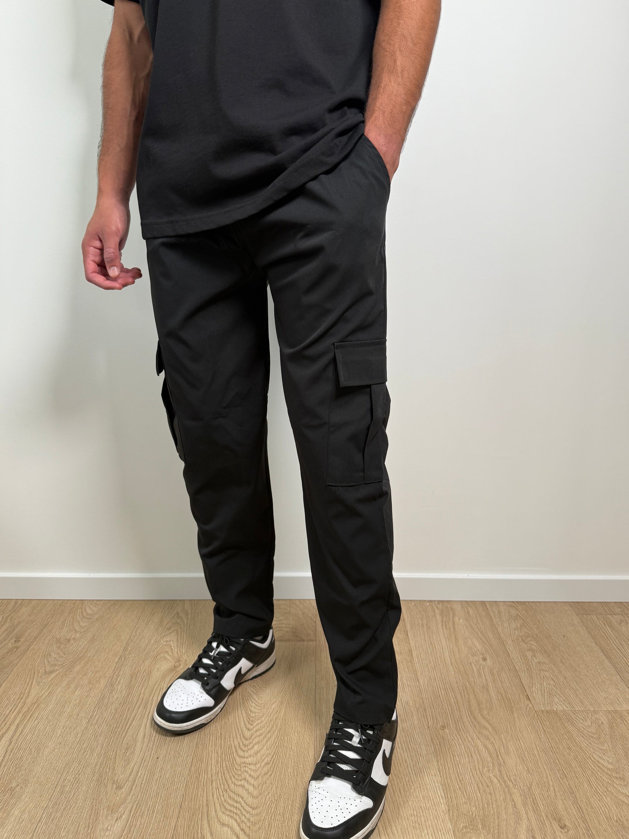 Pantalon cargo - Noir