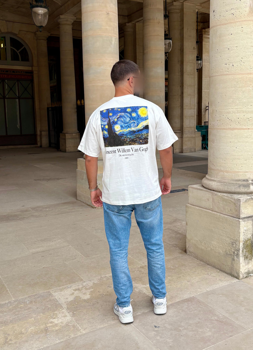 T-shirt ART Van Gogh - Blanc