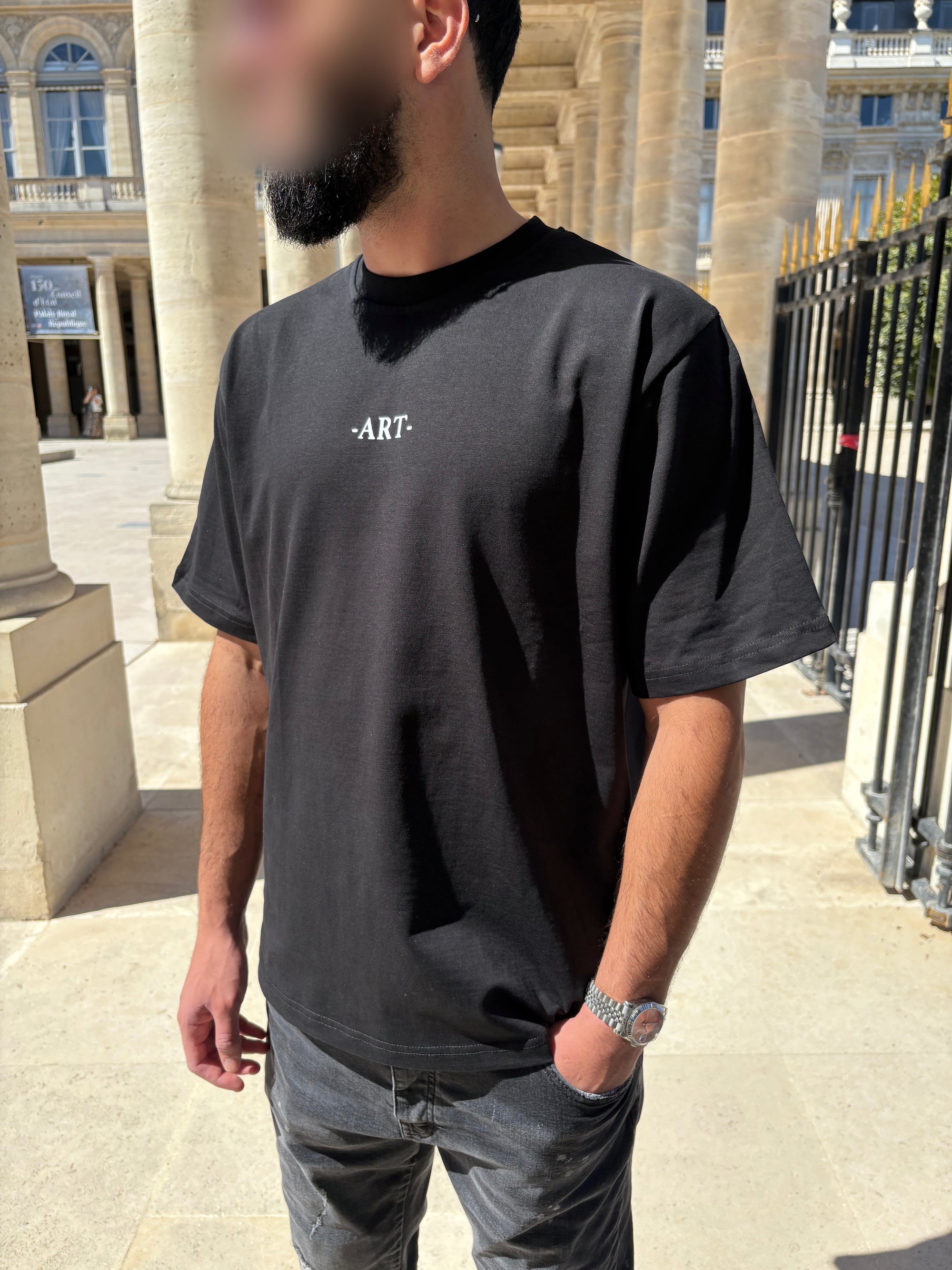 T-shirt ART - Noir