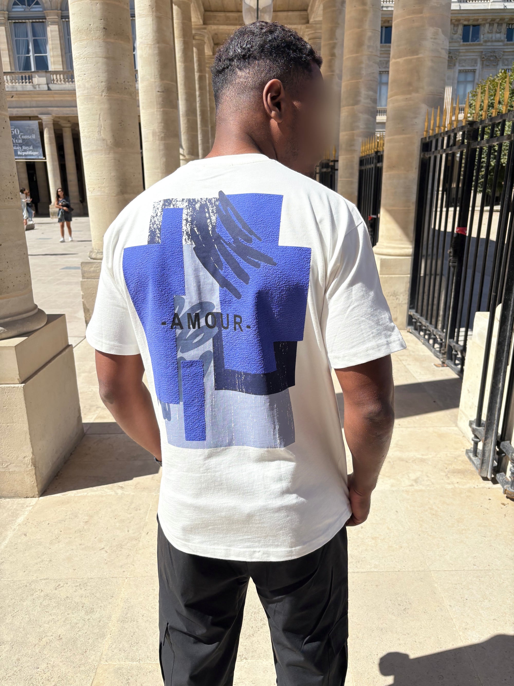T-shirt AMOUR - Blanc
