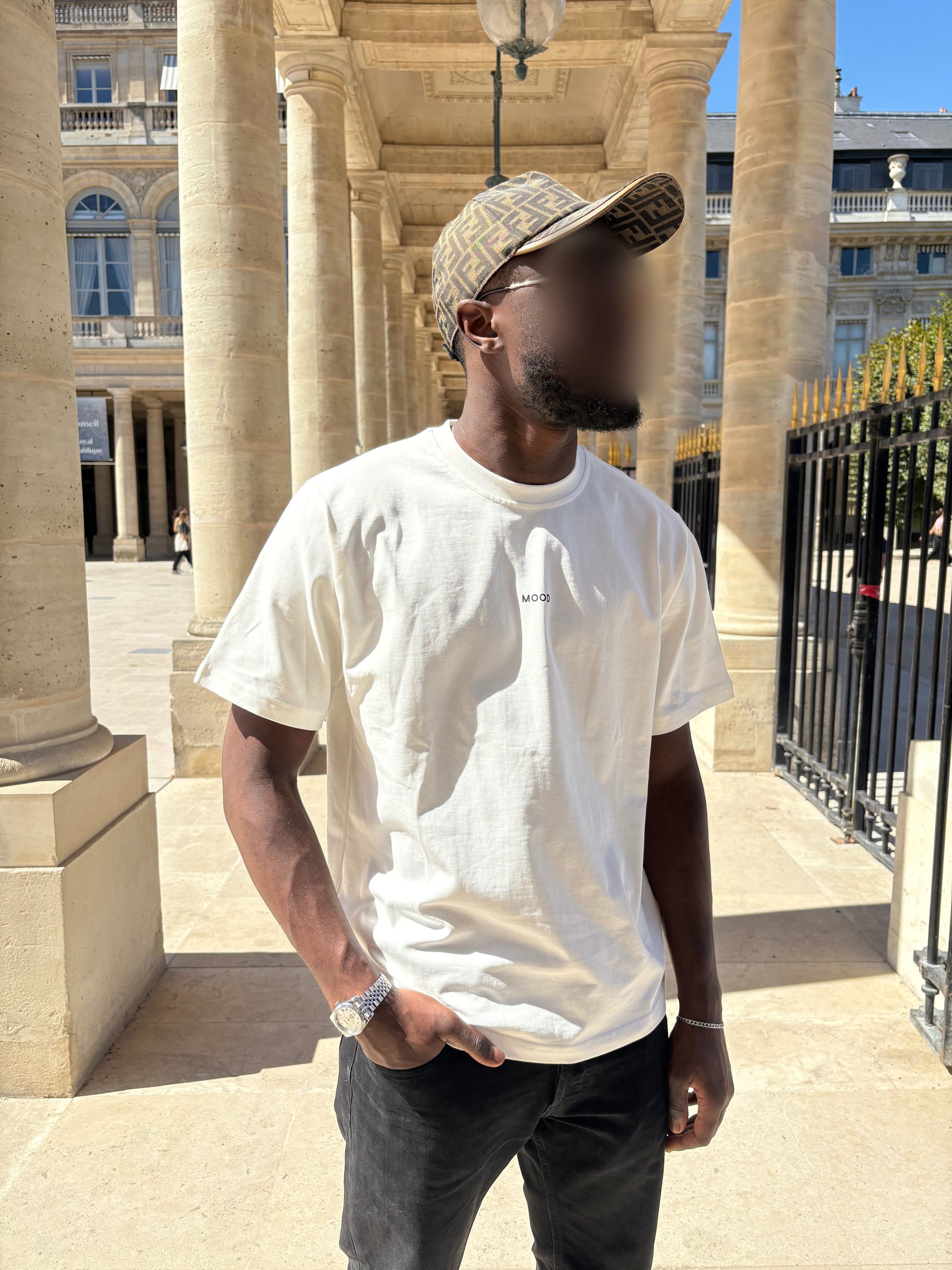 T-shirt MOOD - Blanc