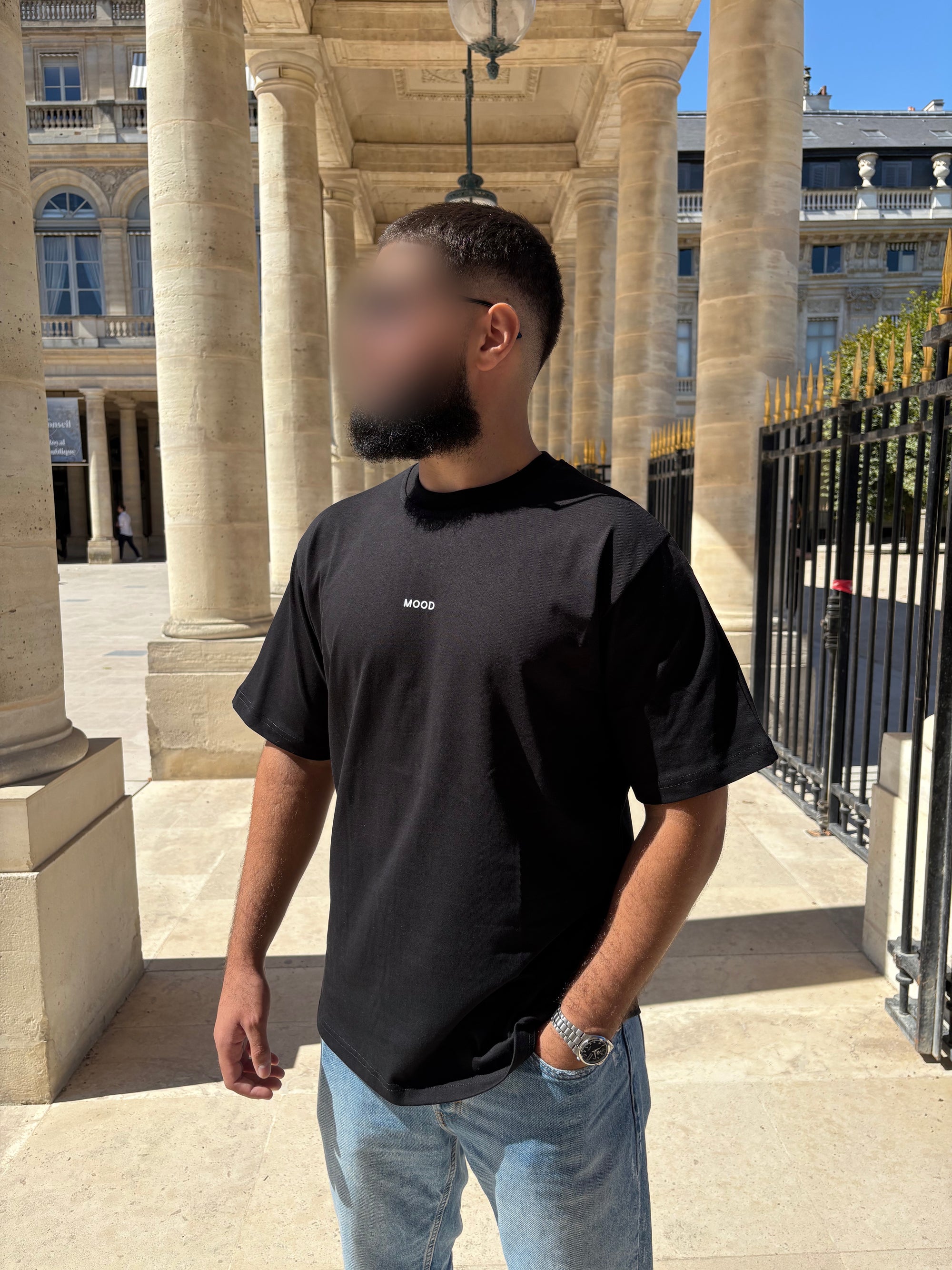 T-shirt MOOD - Noir