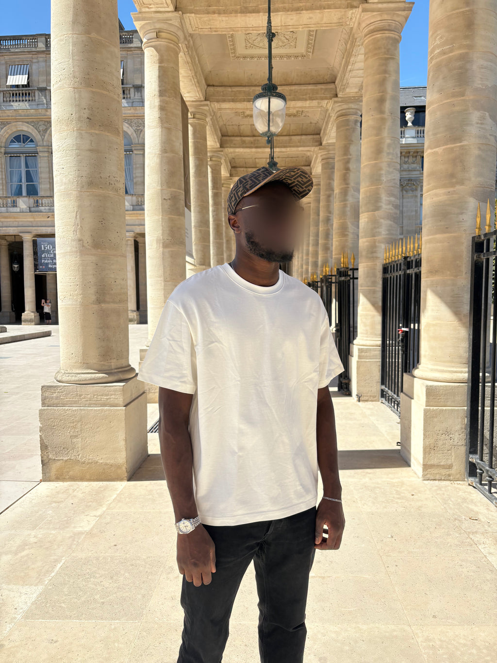 T-shirt ALL YOU NEED - Blanc