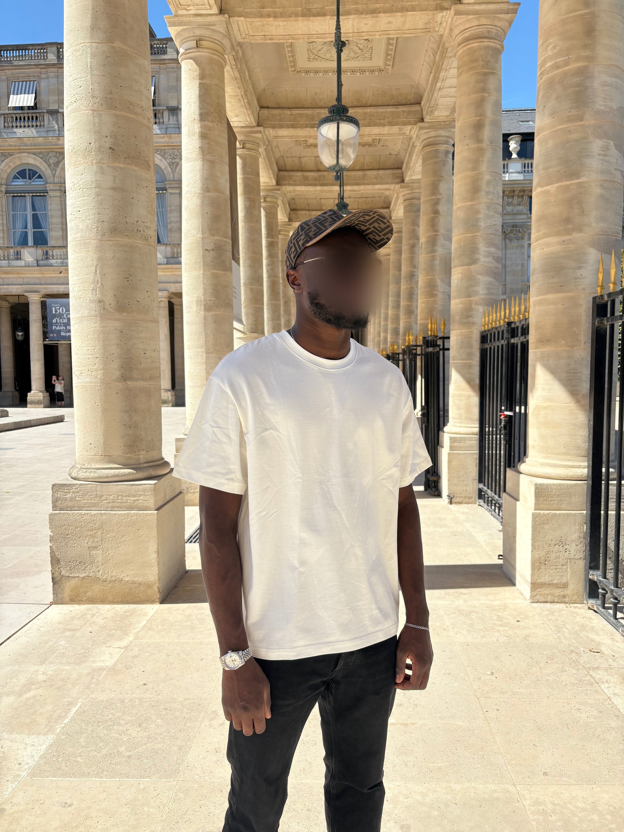 T-shirt ALL YOU NEED - Blanc