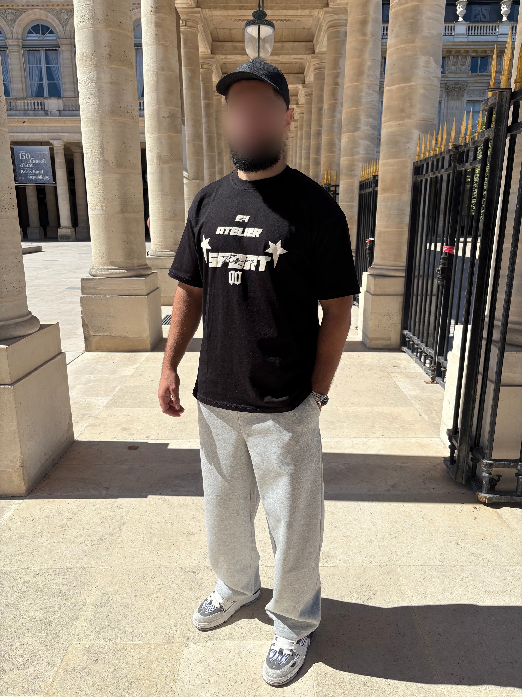 T-shirt L.A - Noir