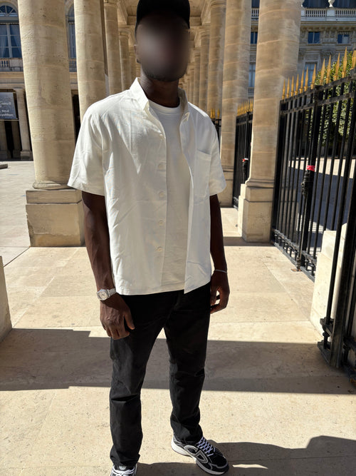 Chemise en lin - Blanc