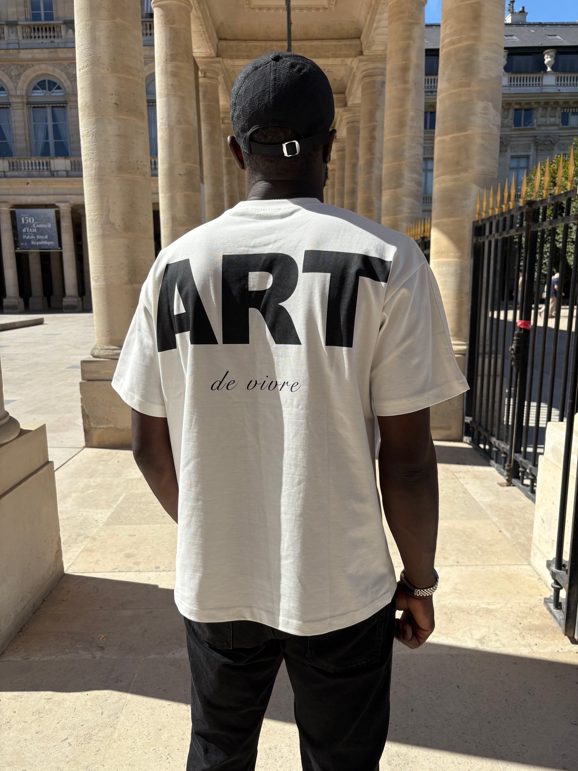T-shirt ARTISTE - Blanc