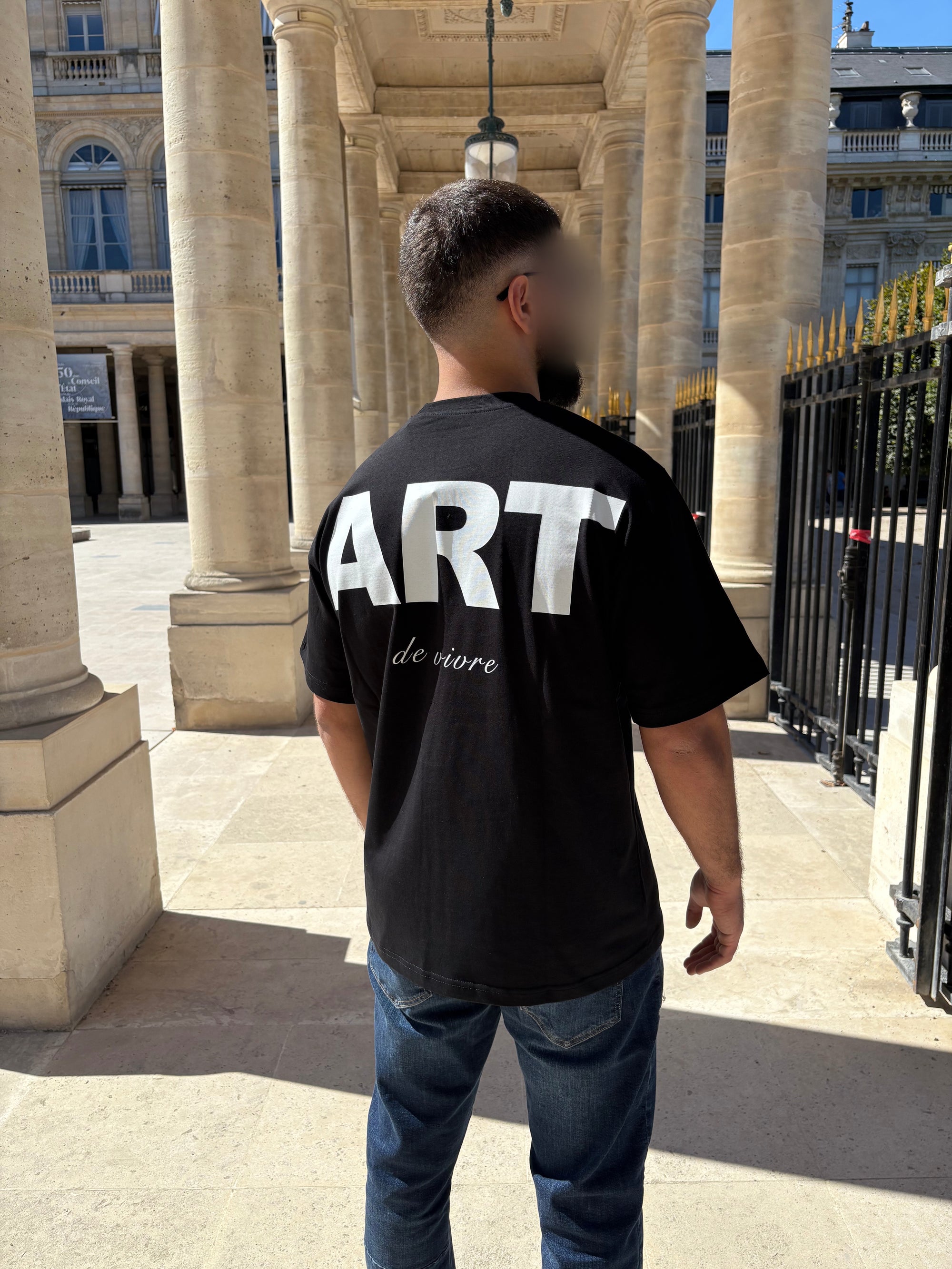 T-shirt ARTISTE - Noir